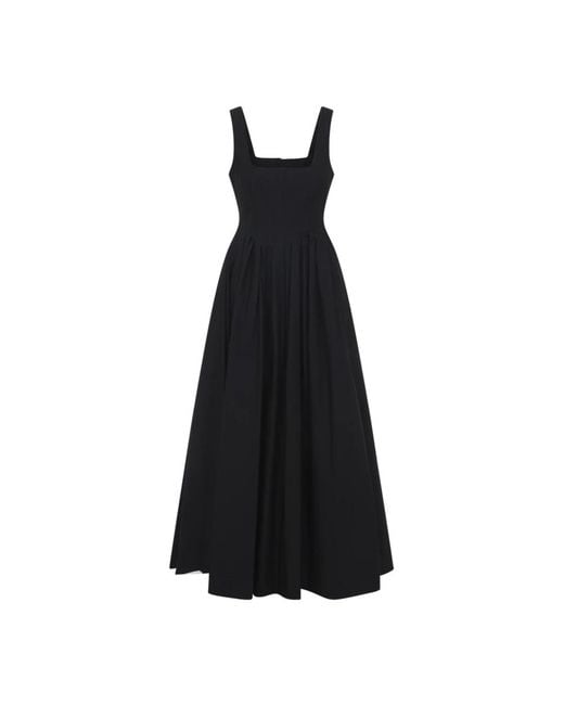 Sportmax Black Spxgiro Long Dress