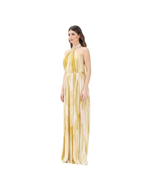 Elisabetta Franchi Metallic Gowns