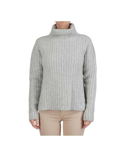 Kiton Gray Cashmere Knitwear