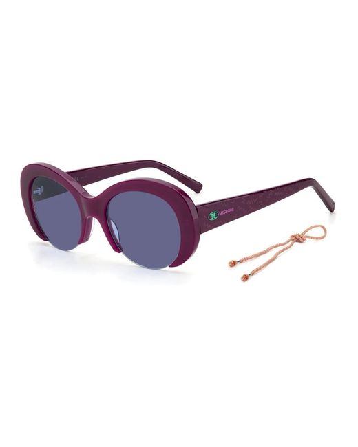 M Missoni Purple Sunglasses
