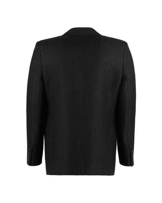 Saint Laurent Black Blazers for men