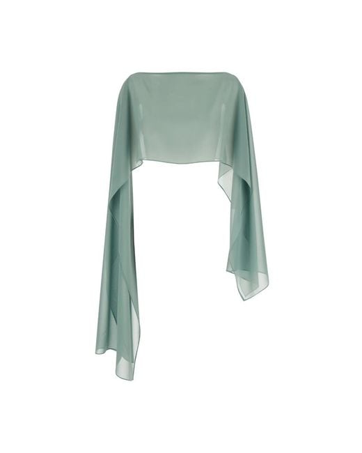 Oversized Tops Plain Units de color Green