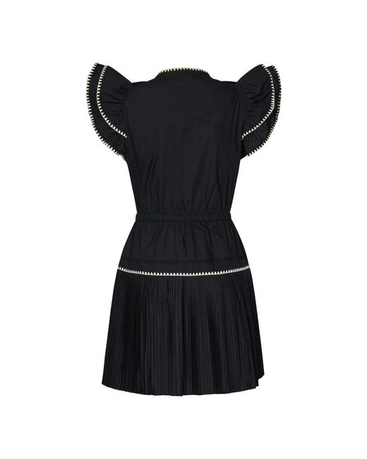 Ulla Johnson Black Short Dresses