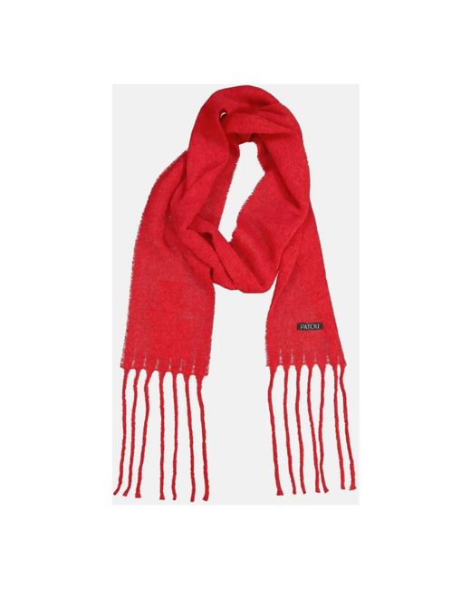 Patou Red Winter Scarves