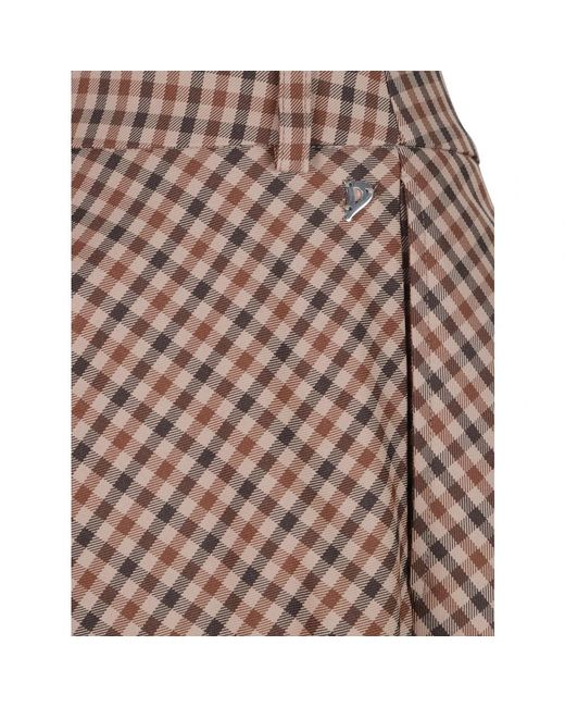 Dondup Midi Rok in het Brown