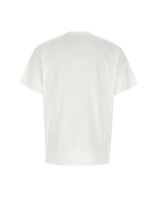 Burberry White T-Shirts for men