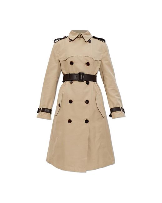 Burberry Foxfield Trenchcoat in het Natural