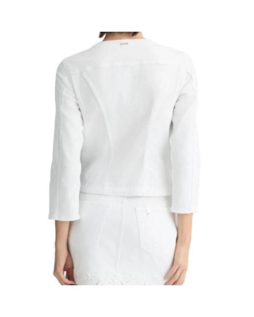 Liu Jo White Light Jackets