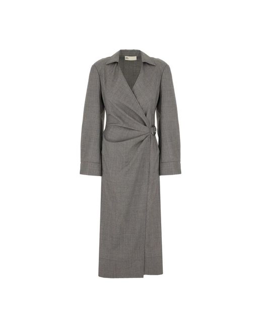 Tory Burch Wrap Jurken in het Gray