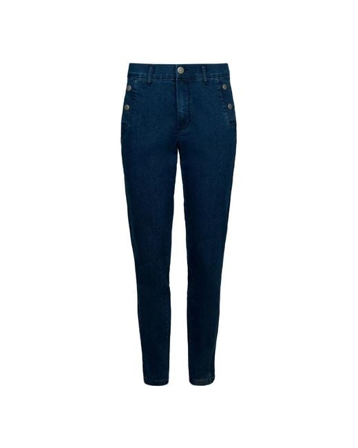 Slim-Fit Jeans 2-Biz de color Blue