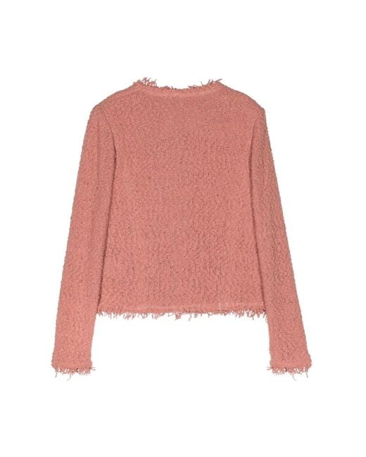 IRO Pink Tweed Jackets