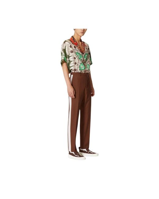 Valentino Multicolor Short Sleeve Shirts for men