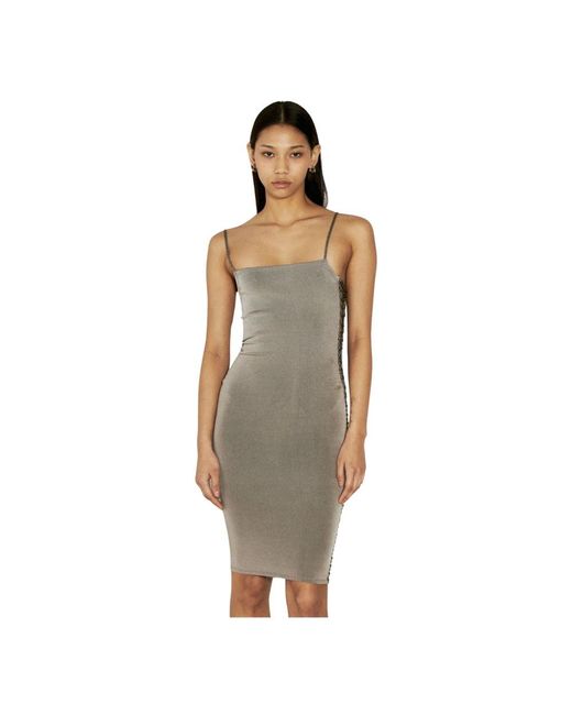 Isa Boulder Brown Short Dresses