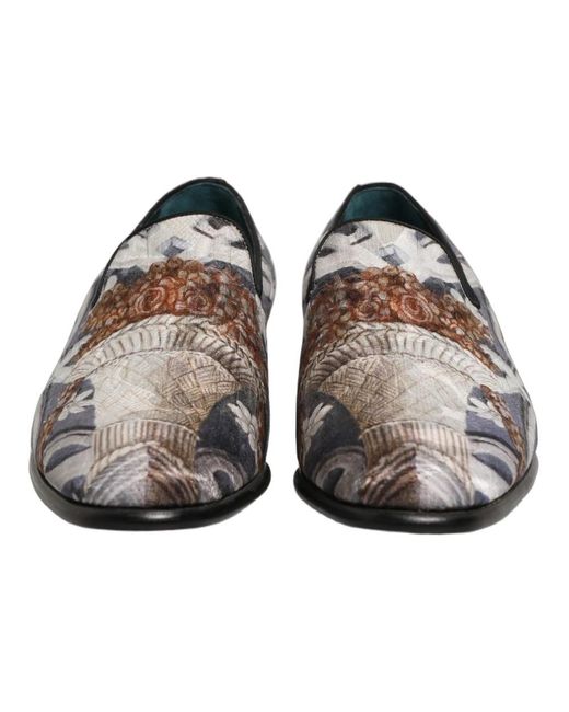 Dolce & Gabbana Black Loafers for men