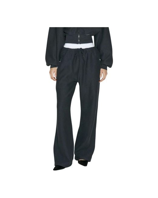 Sweatpants di Alexander Wang in Black