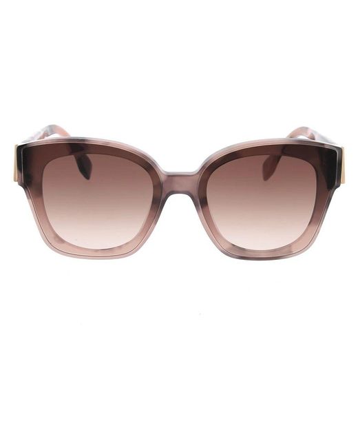 Fendi Brown Stylische Sonnenbrille Für Modische Looks
