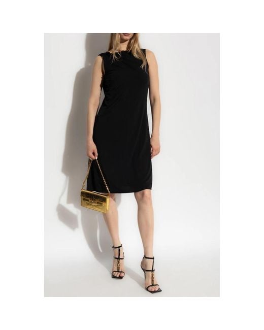 Short Dresses Versace de color Black