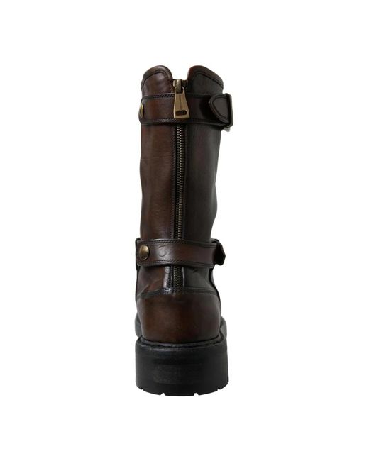 Shoes > boots > ankle boots Dolce & Gabbana pour homme en coloris Brown