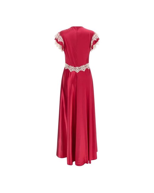Alberta Ferretti Red Maxi Dresses