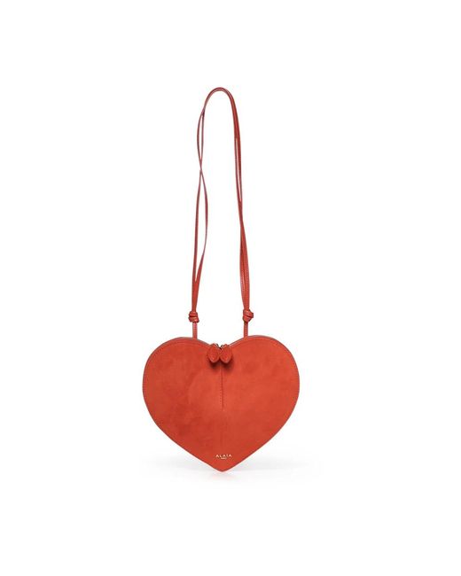 Alaïa Red Shoulder Bags