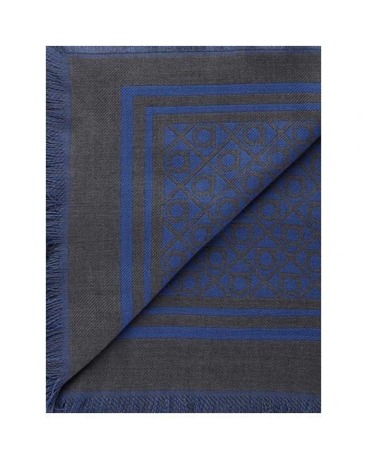 Ferragamo Blue Winter Scarves for men