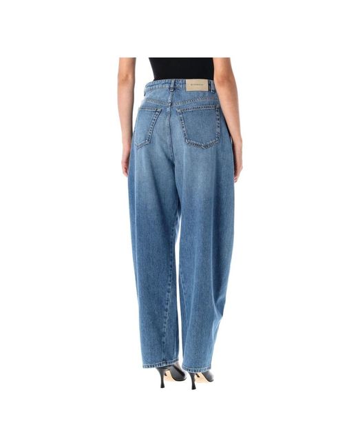 Givenchy Washed Cocoon Jeans in het Blue