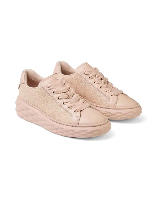 Jimmy Choo Pink Sneakers