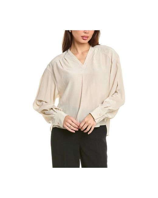 Blouses di Brunello Cucinelli in Natural