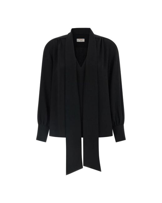 Blouses Alberto Biani de color Black