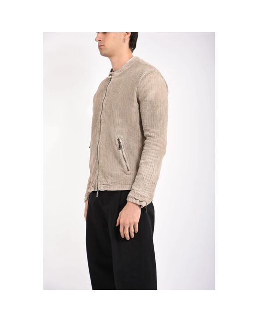 Giorgio Brato Natural Bomber Jackets for men