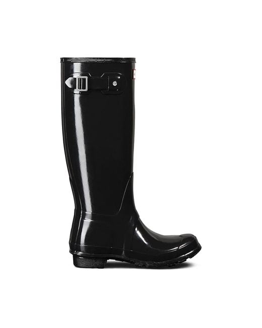 Rain Boots Hunter de color Black