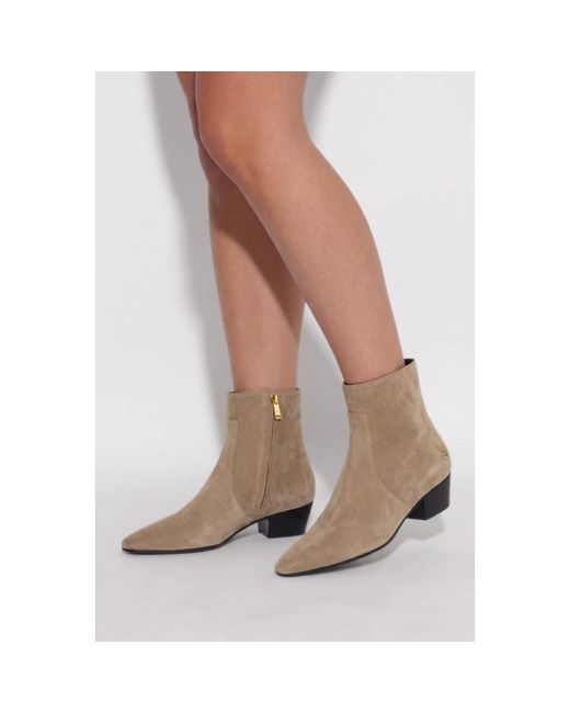 Anine Bing Brown Cowboy Boots