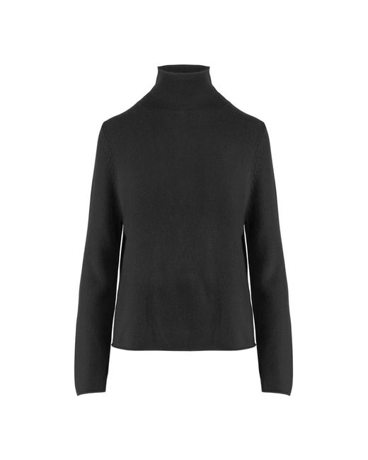 Allude Black Cashmere Knitwear