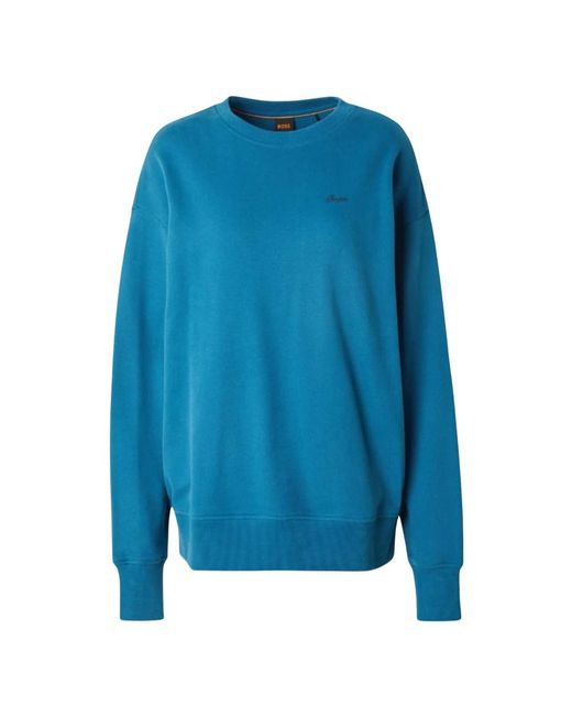 Boss Blue Sweatshirts