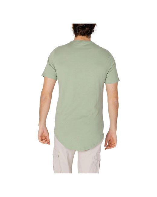 Only & Sons Green T-Shirts for men