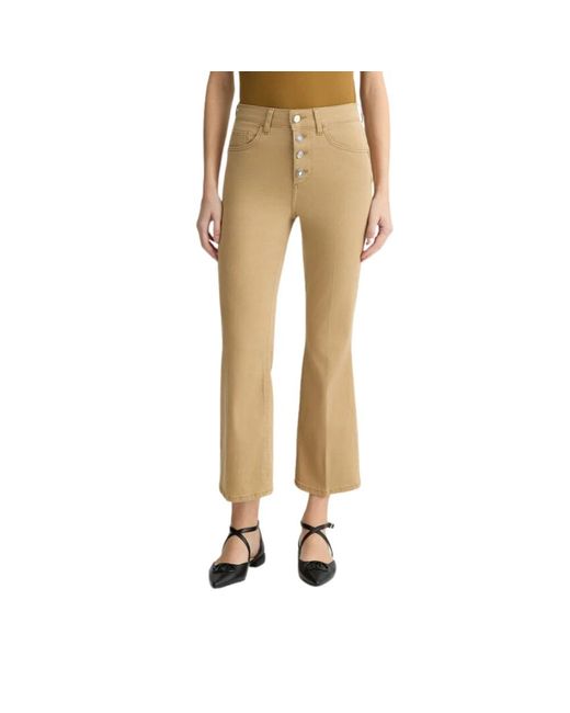 Liu Jo Natural Wide Trousers