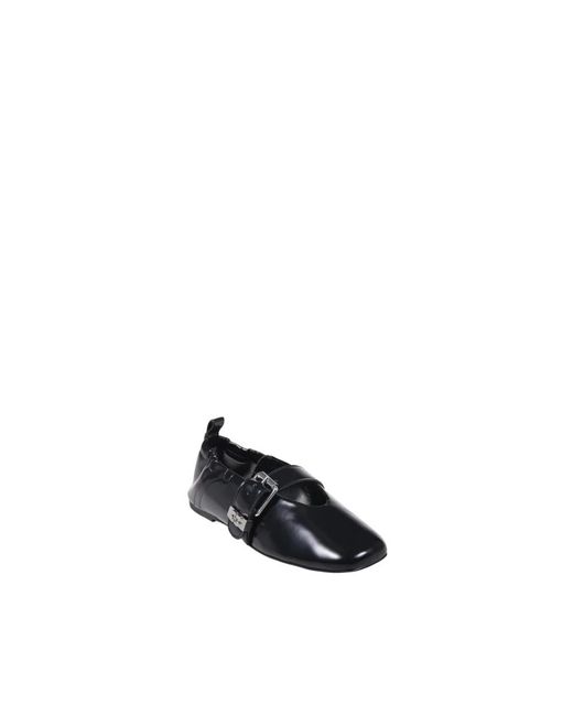 Ganni Blue Ballerinas
