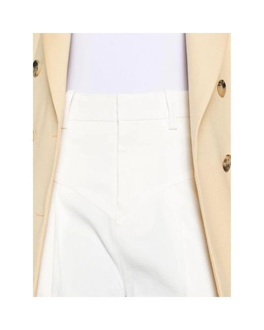 Isabel Marant White Wide Trousers