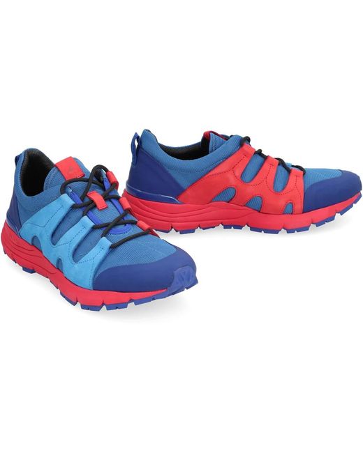 Volta Footwear Wildleder Low-Top Sneakers Mit Vibram Sohle in Blue für Herren