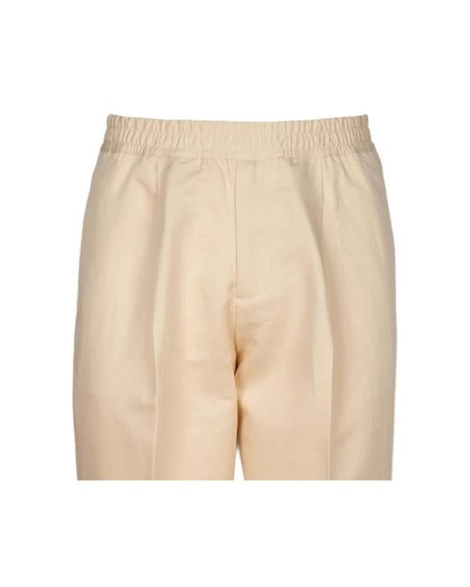 BRIGLIA Natural Slim-Fit Trousers for men