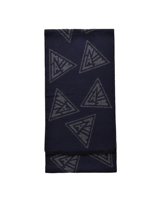 Lanvin Accessoires ,Blauw ,Wol Sciarpa in het Blue voor heren