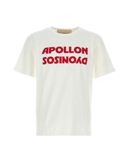 Valentino Garavani White T-Shirts for men