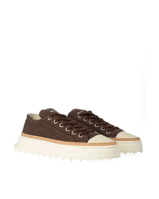 Be Positive Brown Sneakers for men