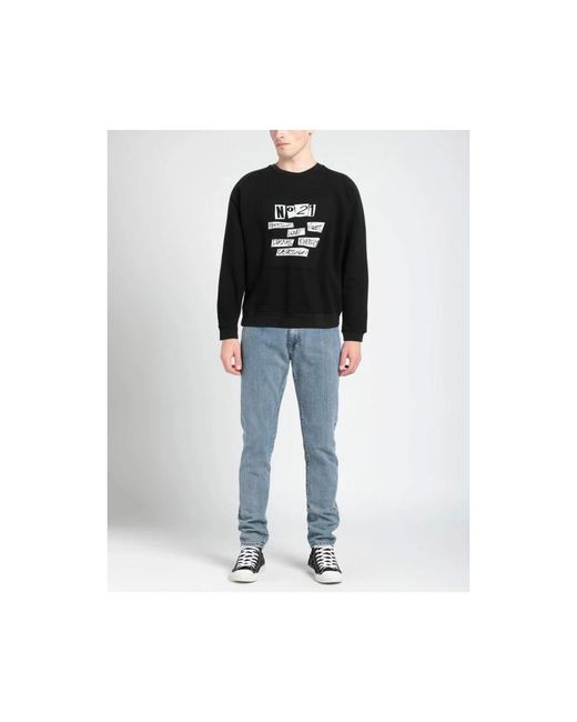 N°21 Black Sweatshirts for men