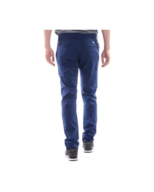 Daniele Alessandrini Blue Chinos for men