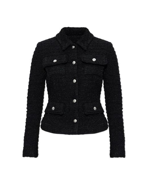 M I S B H V Tweed Jackets in het Black
