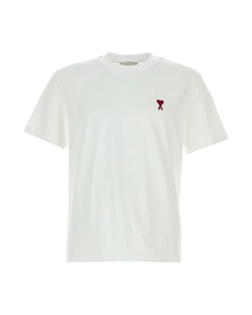 AMI White T-Shirts for men