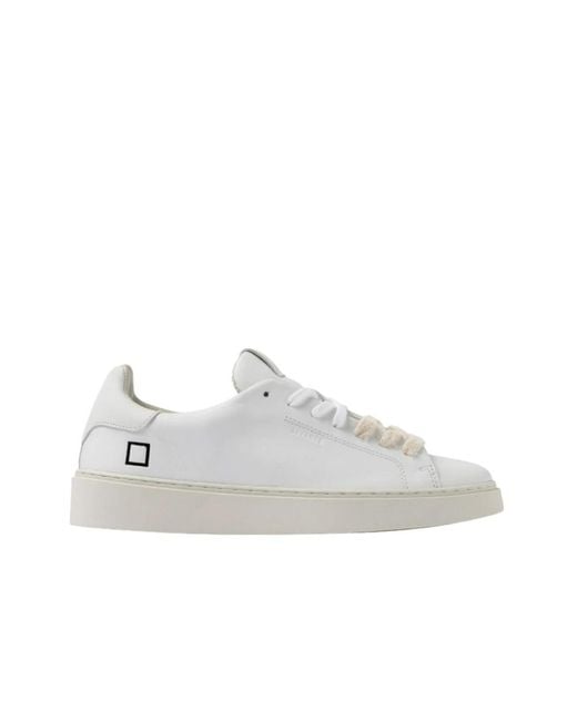 Date White Sneakers for men