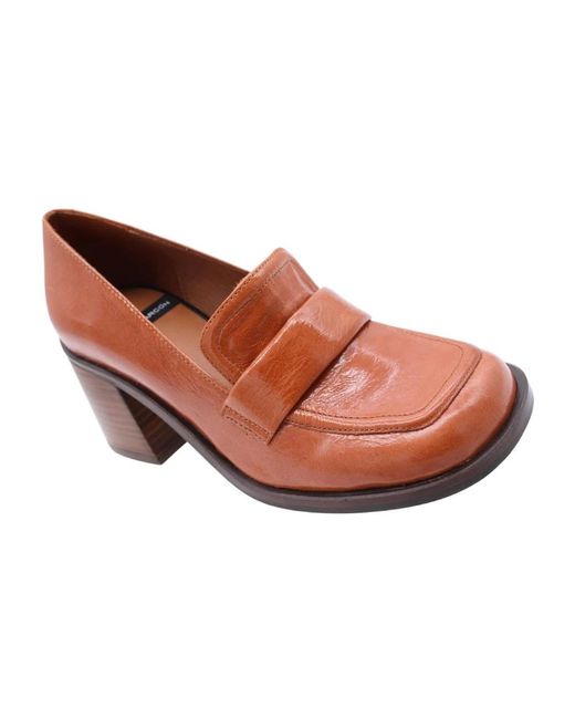 Angel Alarcon Brown Pumps