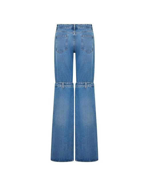 Coperni Open Knee Jeans in het Blue